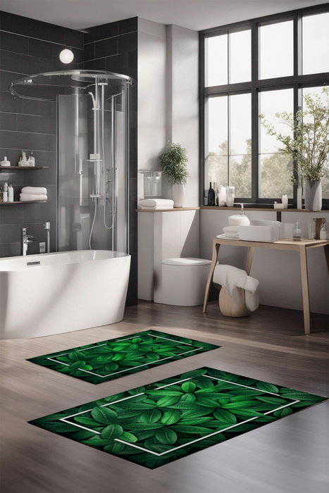 Mijölnir Juego de alfombrillas de baño CT-5312, 2 piezas Mijölnir Juego de alfombrillas de baño CT-5312, 2 piezas